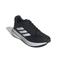 Chaussures de course adidas Runfalcon5 pour enfants, noir et blanc