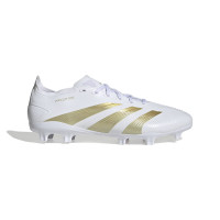 adidas Predator League Gazon Naturel Chaussures de Foot (FG) Blanc Doré