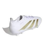 adidas Predator League Gazon Naturel Chaussures de Foot (FG) Blanc Doré