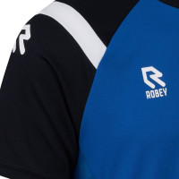 Maillot de football bleu Robey Control pour enfant