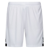 Short de football blanc Robey Control pour enfant