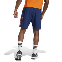 adidas Juventus Travel Broekje 2024-2025 Donkerblauw Oranje Wit