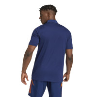 adidas Juventus Polo 2024-2025 Bleu Foncé Orange Blanc