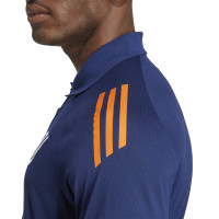 adidas Juventus Polo 2024-2025 Bleu Foncé Orange Blanc