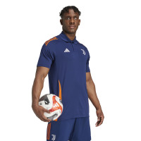 adidas Juventus Polo 2024-2025 Bleu Foncé Orange Blanc