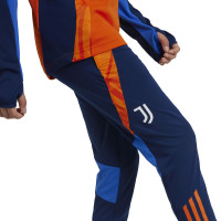 adidas Juventus Trainingsbroek 2024-2025 Kids Donkerblauw Oranje