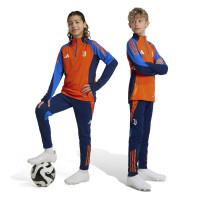 adidas Juventus Pantalon d'Entraînement 2024-2025 Enfants Bleu Foncé Orange