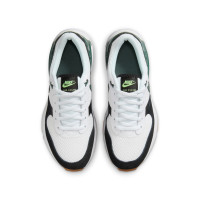 Baskets Nike Air Max System pour enfants, blanc, vert, noir