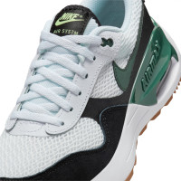 Baskets Nike Air Max System pour enfants, blanc, vert, noir