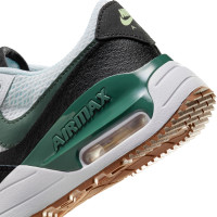 Baskets Nike Air Max System pour enfants, blanc, vert, noir