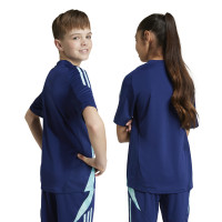 adidas Arsenal Maillot d'Entraînement 2024-2025 Enfants Bleu Foncé Bleu Clair