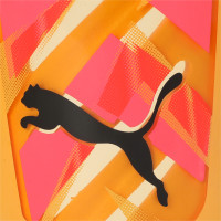 PUMA Ultra Flex Sleeve Protège-Tibias Orange Rose Noir