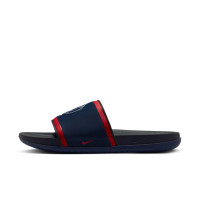 Nike Paris Saint Germain Slippers 2024-2025 Donkerblauw Rood