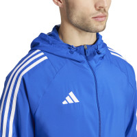 adidas Tiro 24 Windbreaker Blauw Wit