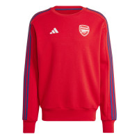 adidas Arsenal DNA Crew Joggingpak 2024-2025 Rood Donkerblauw