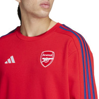 adidas Arsenal DNA Sweat-Shirt 2024-2025 Rouge Bleu Foncé