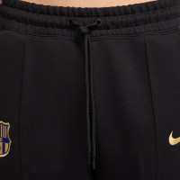 Nike FC Barcelone Tech Fleece Survêtement 2024-2025 Femmes Noir Doré