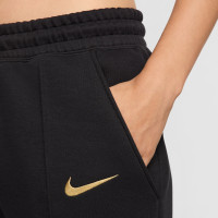 Nike FC Barcelone Tech Fleece Pantalon 2024-2025 Femmes Noir Doré