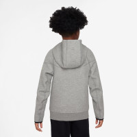 Nike FC Barcelone Tech Fleece Veste 2024-2025 Enfants Gris Vert Clair