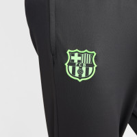 Nike FC Barcelona Strike Trainingsbroek 2024-2025 Donkergrijs Lichtgroen Blauw