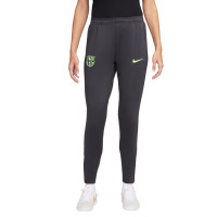 Nike FC Barcelone Strike Pantalon d'Entraînement 2024-2025 Femmes Gris Foncé Vert Clair