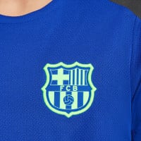 Nike FC Barcelone Strike Ensemble Training 2024-2025 Enfants Bleu Gris Foncé Vert Clair