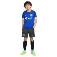 Nike FC Barcelone Strike Maillot d'Entraînement 2024-2025 Enfants Bleu Vert Clair