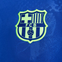 Nike FC Barcelone Anthem Veste d'Entraînement 2024-2025 Enfants Bleu Vert Clair