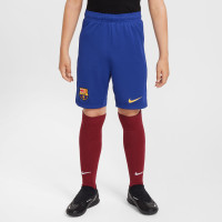 Nike FC Barcelone Academy Pro Short d'Entraînement 2024-2025 Enfants Bleu Jaune