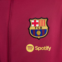 Nike FC Barcelone Academy Pro Survêtement Full-Zip 2024-2025 Enfants Rouge Bleu Foncé Jaune