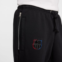 Nike FC Barcelone Standard Issue Survêtement à Capuche 2024-2025 Noir Rouge Bleu