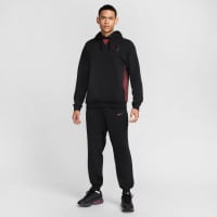 Nike FC Barcelone Standard Issue Sweat à Capuche 2024-2025 Noir Rouge Bleu