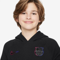 Nike Air FC Barcelone Survêtement à Capuche 2024-2025 Enfants Noir Rouge Bleu