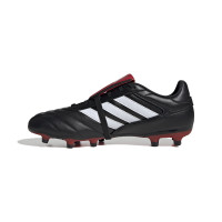 adidas Copa Gloro 2 Gazon Naturel Chaussures de Foot (FG) Noir Blanc Rouge