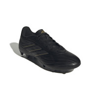 adidas Copa Pure 2 League Gazon Naturel Chaussures de Foot (FG) Noir Doré