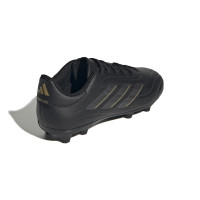 adidas Copa Pure 2 League Gazon Naturel Chaussures de Foot (FG) Enfants Noir Doré