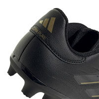 adidas Copa Pure 2 League Gazon Naturel Chaussures de Foot (FG) Enfants Noir Doré