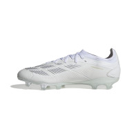 adidas Predator Pro Gazon Naturel Chaussures de Foot (FG) Blanc Doré