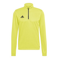 Haut d'entraînement adidas Entrada 22 1/4-Zip jaune noir