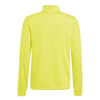 Haut d'entraînement adidas Entrada 22 1/4-Zip jaune noir