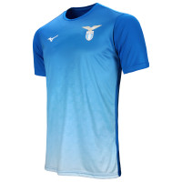 Mizuno Lazio Roma Trainingsshirt 2024-2025 Blauw Lichtblauw