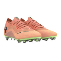 Under Armour Shadow Elite 2.0 Gazon Naturel Chaussures de Foot (FG) Orange Vert