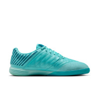 Nike Lunargato II Chaussures de Foot en Salle (IN) Turquoise Blanc