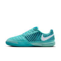 Nike Lunargato II Chaussures de Foot en Salle (IN) Turquoise Blanc