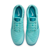 Nike Lunargato II Chaussures de Foot en Salle (IN) Turquoise Blanc