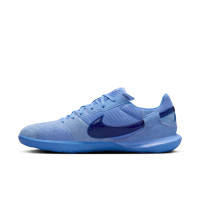 Nike Street Gato Straatvoetbalschoenen Blauw Donkerblauw