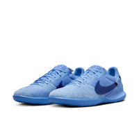 Nike Street Gato Straatvoetbalschoenen Blauw Donkerblauw