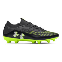 Chaussures de football Under Armour Magnetico Select 4.0 Gras (FG) noires et vertes