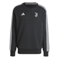 adidas Juventus DNA Crew Joggingpak 2024-2025 Zwart Wit