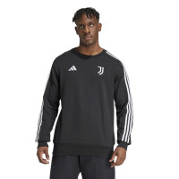 adidas Juventus DNA Crew Joggingpak 2024-2025 Zwart Wit